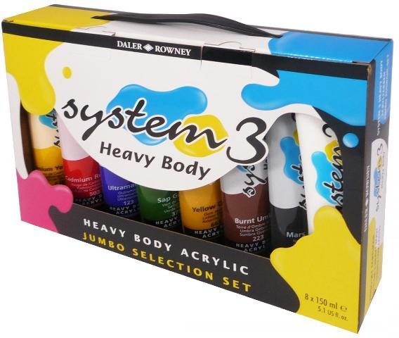 Akrylset System3 Original Selection set 8x150ml