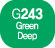 Touch Twin Marker Green Deep G243