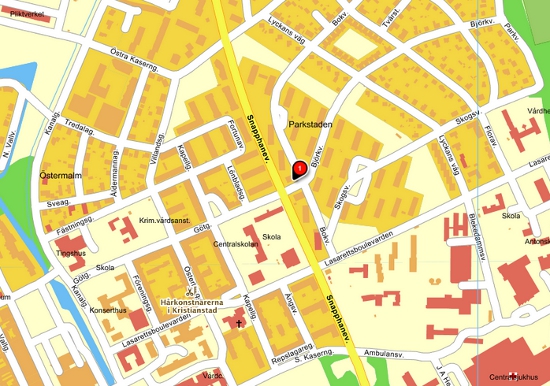 Karta Kristianstad Centrum – Karta 2020