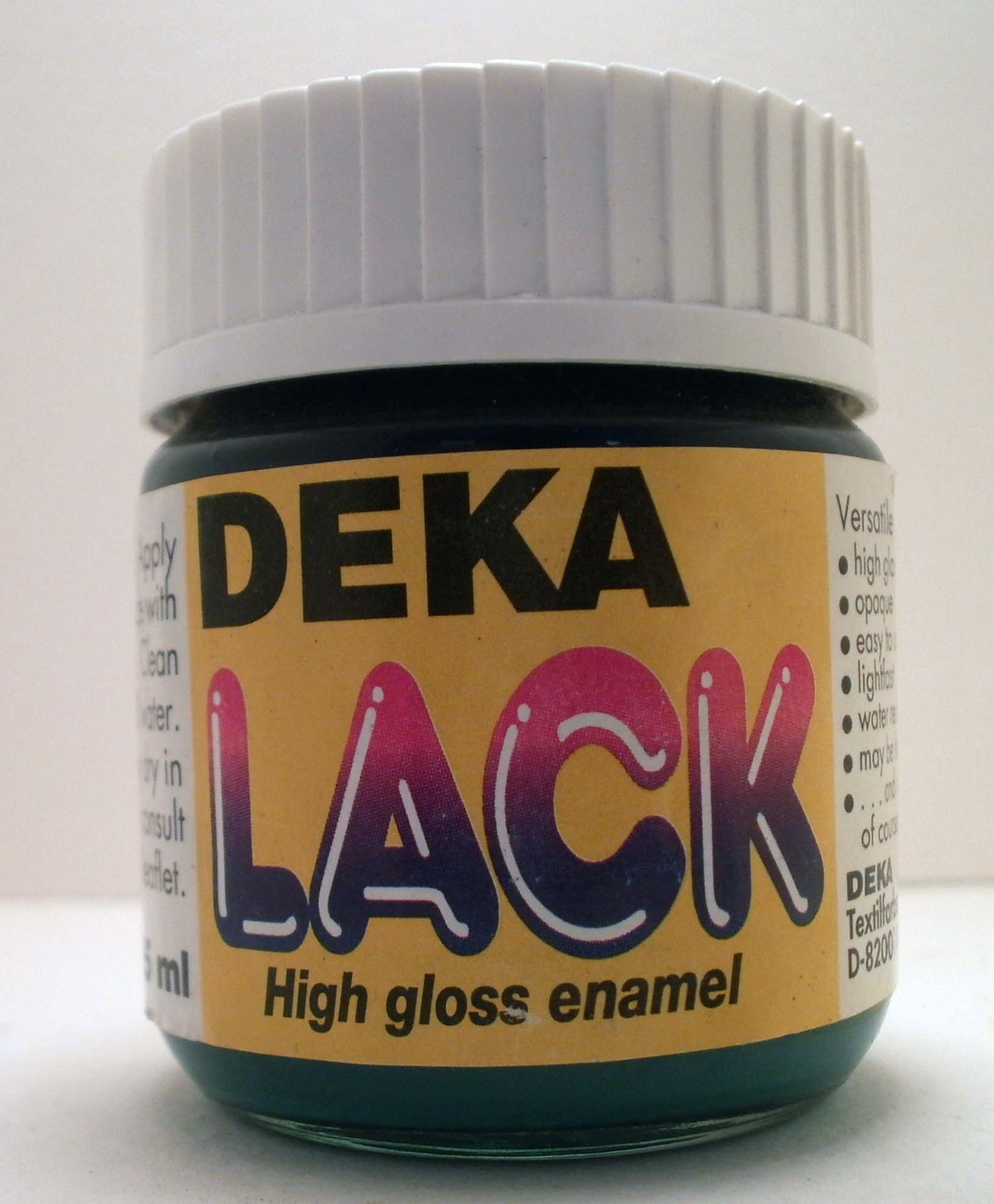 Hobbyfärg DEKA Lack 50 ml Mörkgrön 1066