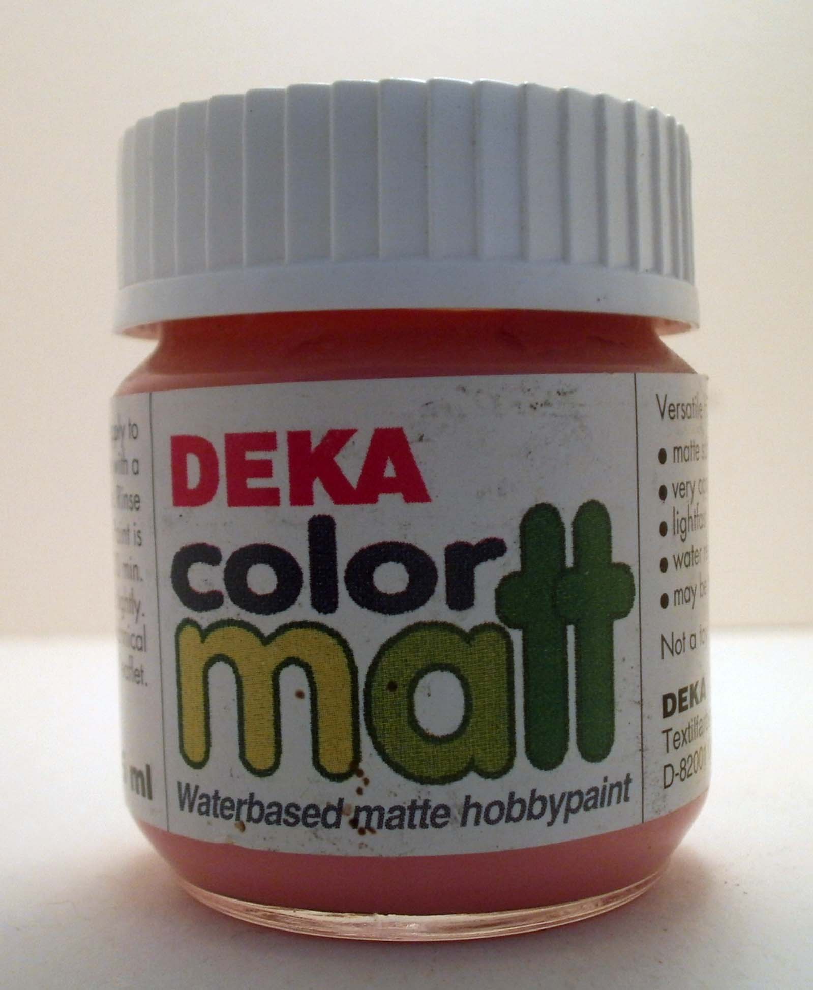 Hobbyfärg DEKA ColorMatt 50 ml Rosenträ 1225