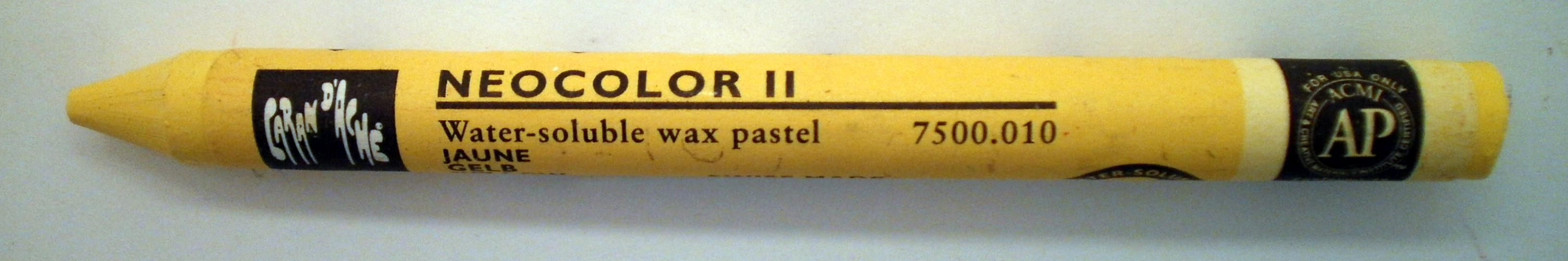 Vaxkrita CDA NeoColor II  010  Yellow