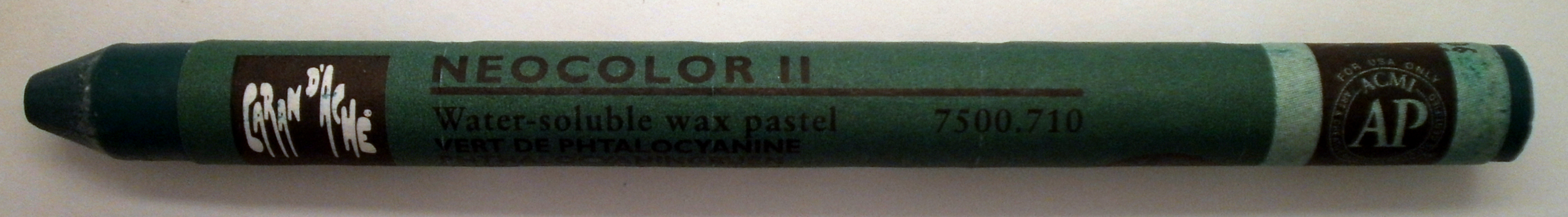 Vaxkrita CDA NeoColor II  710  Phthalocyanin green