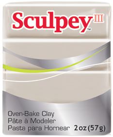Lera Sculpey III -- Elephant Gray 57g S3021645 (8F