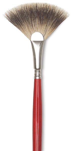 Escoda solfjäderpensel i Badgerhår, Bredd 8,1 mm, längd 17 mm