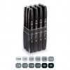 Touch Twin Marker 12 Set [Cool Grey]