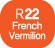 Touch Twin BRUSH Marker French Vermilion R22