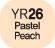 Touch Twin BRUSH Marker Pastel Peach YR26