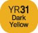 Touch Twin BRUSH Marker Dark Yellow YR31