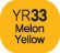 Touch Twin BRUSH Marker Melon Yellow YR33