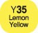 Touch Twin BRUSH Marker Lemon Yellow Y35