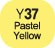 Touch Twin BRUSH Marker Pastel Yellow Y37
