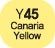 Touch Twin BRUSH Marker Canaria Yellow Y45