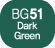 Touch Twin BRUSH Marker Dark Green BG51