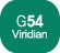 Touch Twin BRUSH Marker Viridian G54