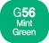 Touch Twin BRUSH Marker Mint Green G56
