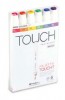 Touch Twin 6 BRUSH Marker Set Main Color