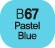 Touch Twin BRUSH Marker Pastel Blue B67