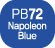 Touch Twin BRUSH Marker Napoleon Blue PB72