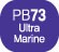 Touch Twin BRUSH Marker Ultramarine PB73