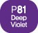 Touch Twin BRUSH Marker Deep Violet P81