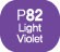 Touch Twin BRUSH Marker Light Violet P82
