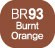 Touch Twin BRUSH Marker Burnt Orange BR93