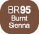Touch Twin BRUSH Marker Burnt Sienna BR95