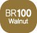 Touch Twin BRUSH Marker Walnut BR100