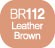 Touch Twin BRUSH Marker Leather Brown BR112