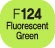 Touch Twin BRUSH Marker Fluorescent Green F124