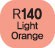 Touch Twin BRUSH Marker Light Orange R140