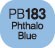 Touch Twin BRUSH Marker Phthalo Blue PB183