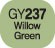 Touch Twin BRUSH Marker Willow Green GY237