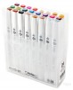 Touch Twin 24 BRUSH Marker Set