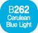 Touch Twin BRUSH Marker Cerulean Blue Light B262