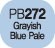 Touch Twin BRUSH Marker Grayish Blue Pale PB272