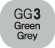 Touch Twin BRUSH Marker Green Grey 3 GG3