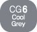 Touch Twin BRUSH Marker Cool Grey 6 CG6