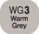 Touch Twin BRUSH Marker Warm Grey 3 WG3