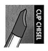 Shaper Clay Cup Chisel Storlek 16. (13mm)