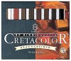 PastellKritset Creta Set med 8st kritor. Brun/R&ouml;d