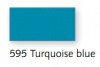 595 Bleu turquoise/ Turkosblå 50X65    ARK