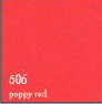 MI-TEINTES CANSON 506 Poppy red/ Klarröd