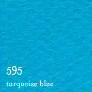 MI-TEINTES CANSON 595 Turquoise blue/Turkosblå