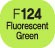 Touch Twin Marker Fluorescent Green F124
