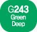 Touch Twin Marker Green Deep G243