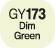 Touch Twin Marker Dim Green GY173