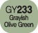Touch Twin Marker Grayish Olive Green GY233