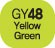 Touch Twin Marker Yellow Green GY48